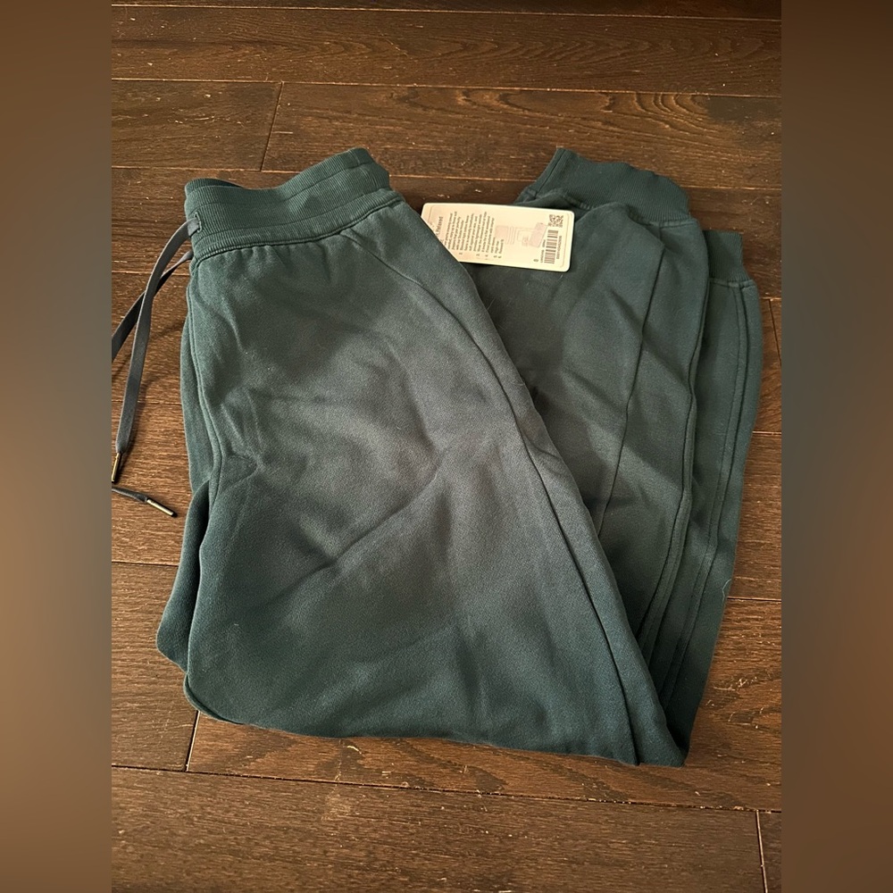 lululemon athletica Dark Green Scuba Joggers